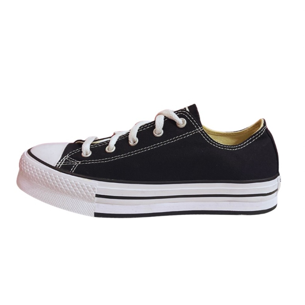 Converse All Star || Black White Low Top Sneakers || Size: 6